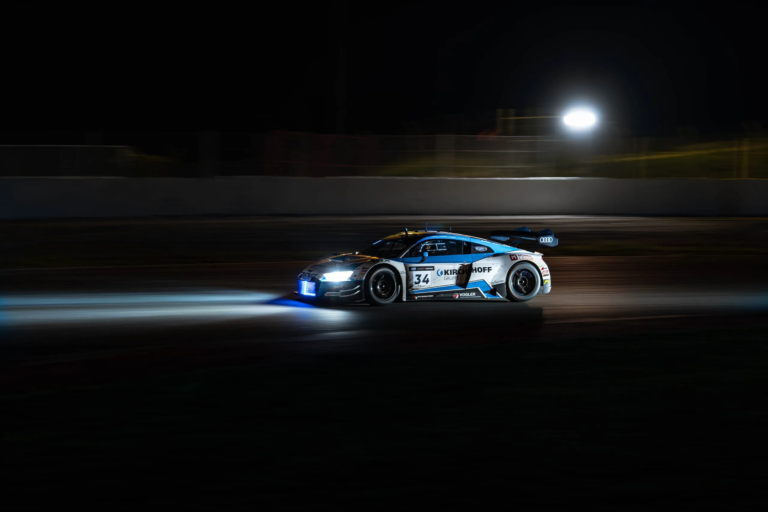 Night Shift #03 — motorsport photograph by Andrea Corno