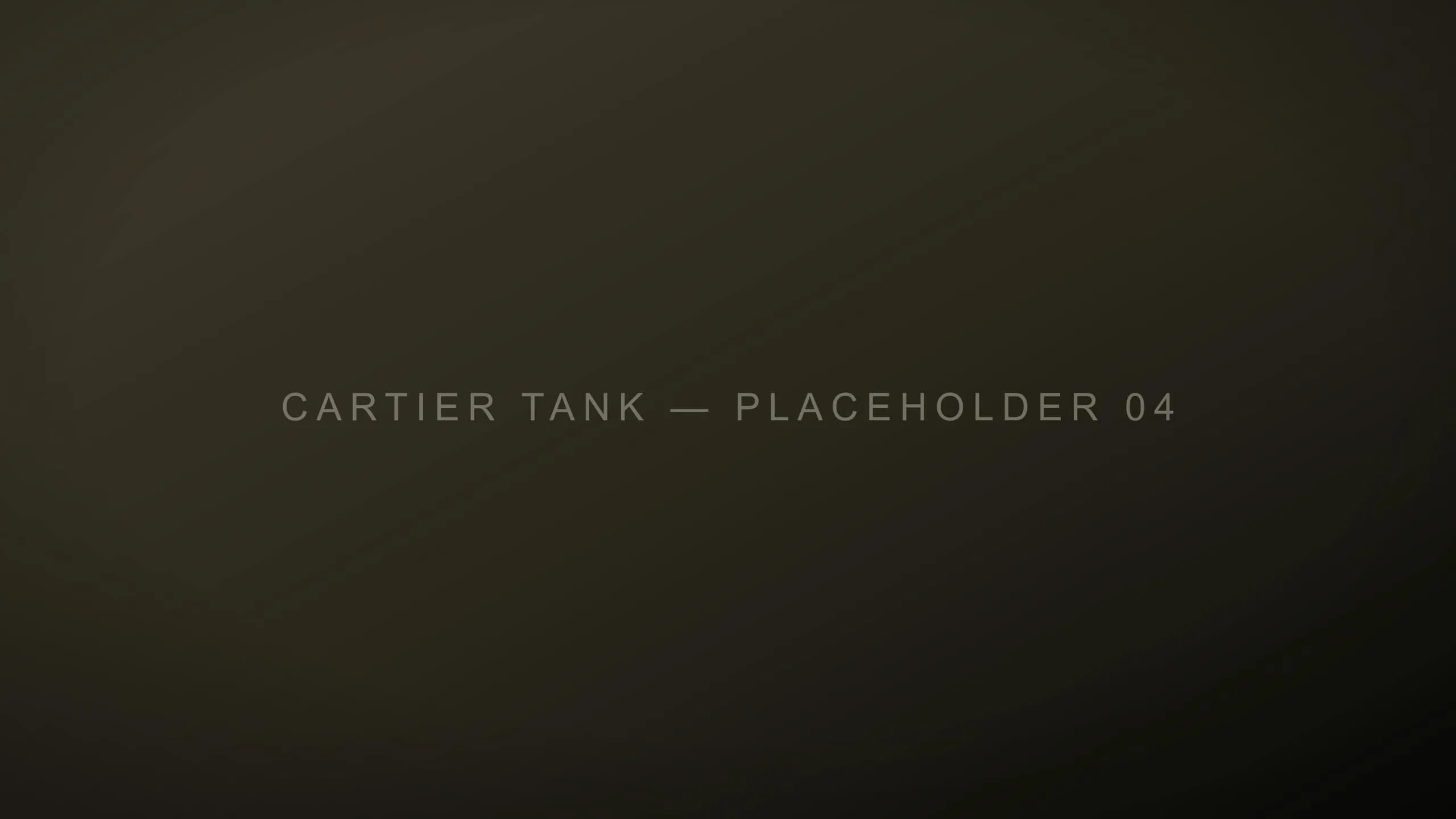 The Tank seated in its black Cartier presentation box with gold logo