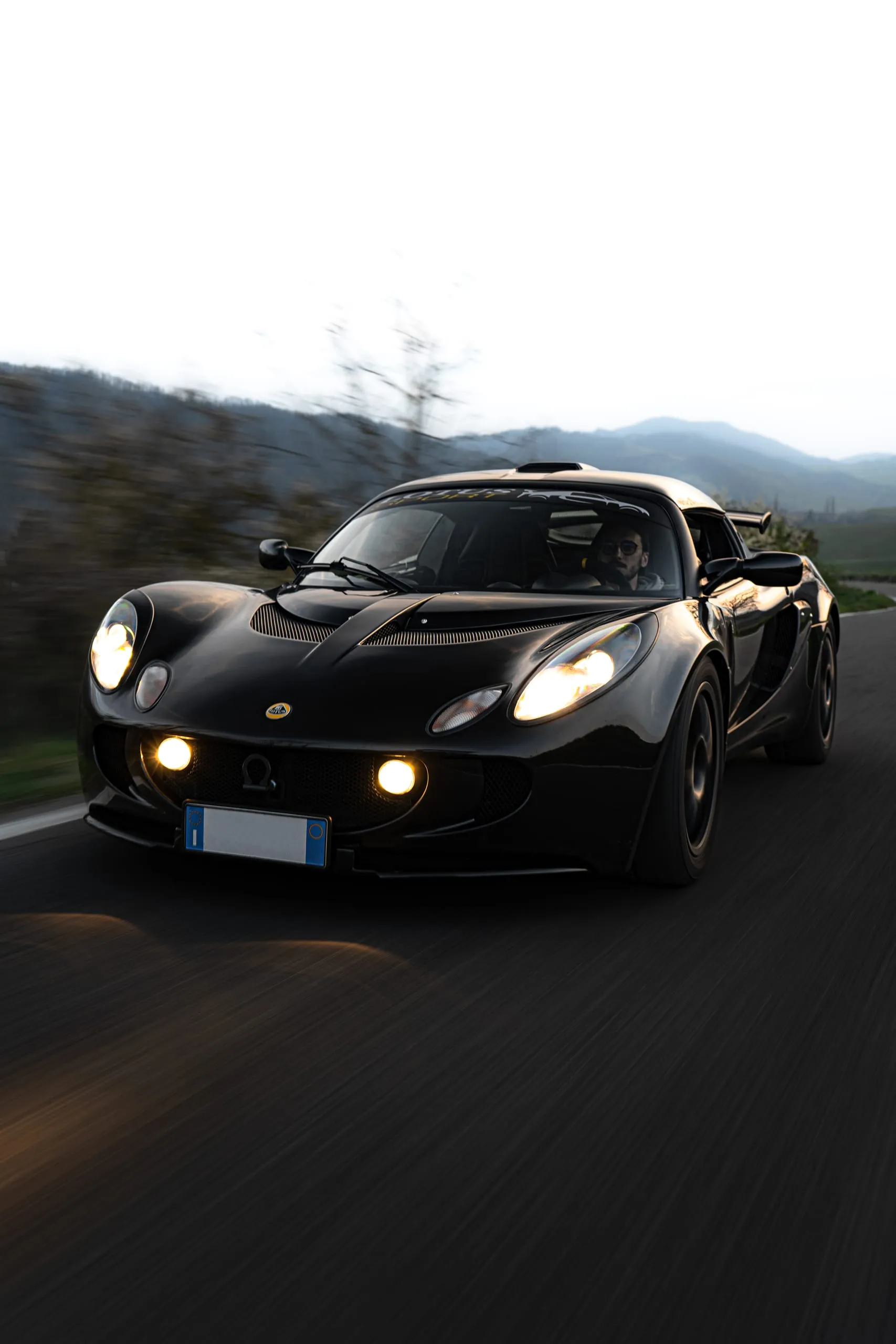 Lotus Exige at dusk #14 — photograph by Andrea Corno