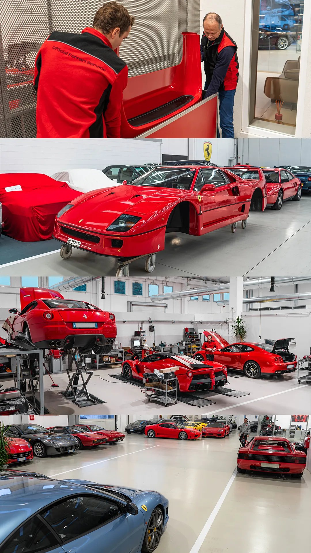 Ferrari Service — by Andrea Corno