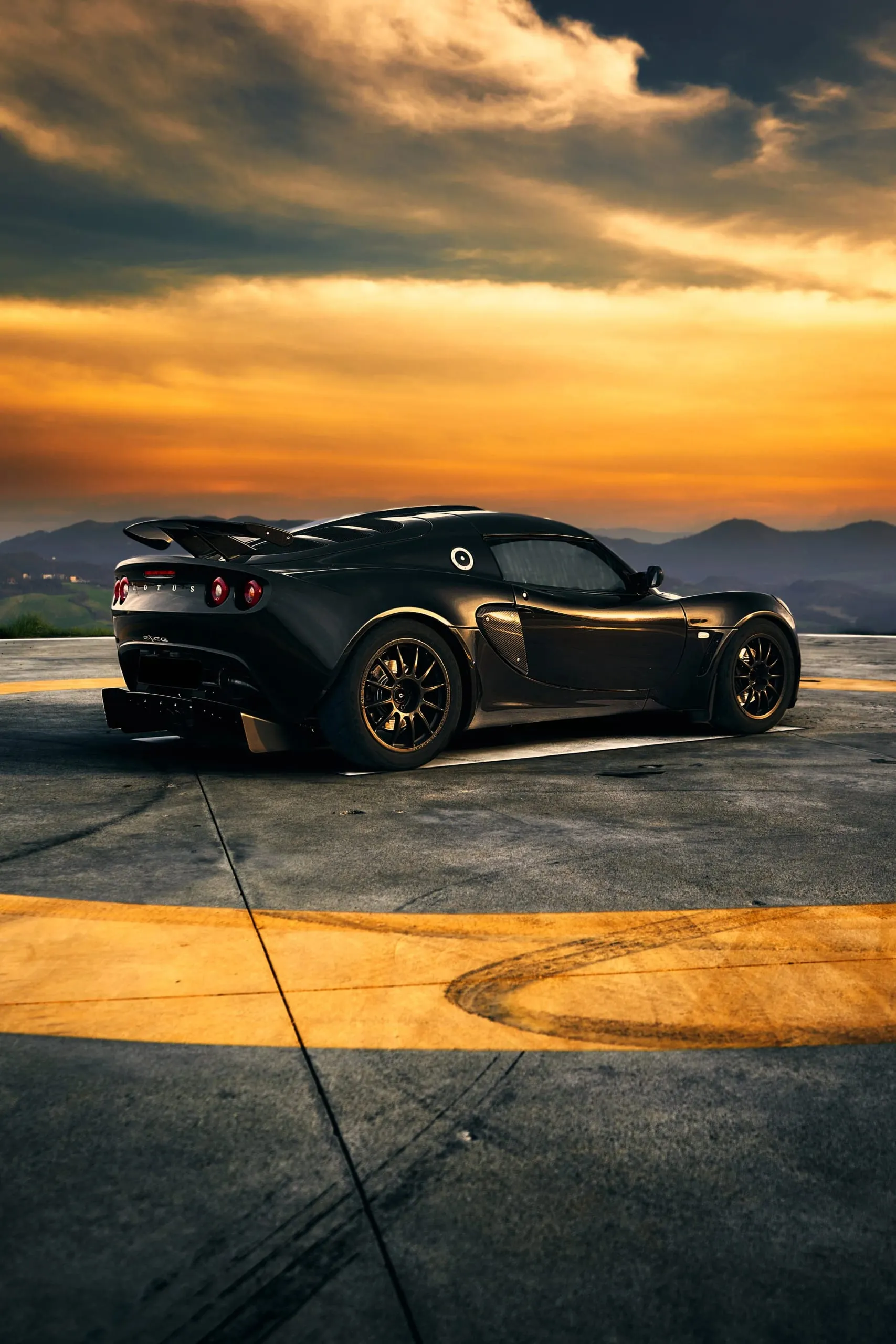 Lotus Exige photographed at dusk — by Andrea Corno