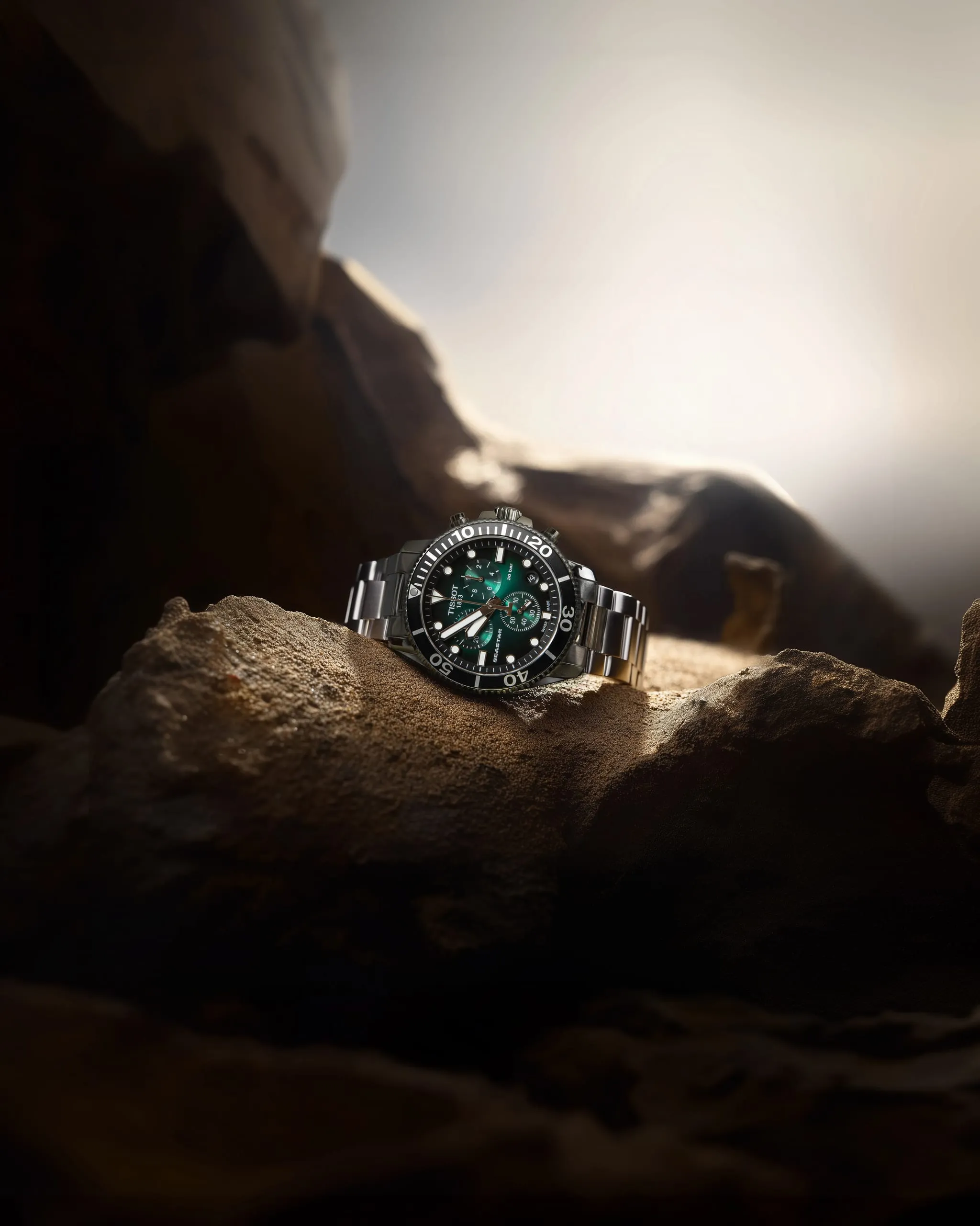 Tissot Seastar watch — product photograph by Andrea Corno
